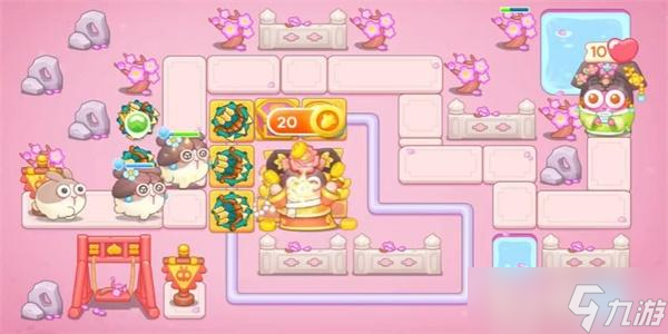 保卫萝卜4秋妃传第44关怎么过