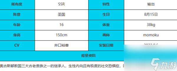 绯色回响卡米拉角色介绍