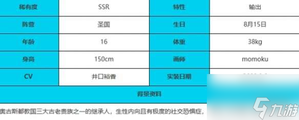 绯色回响卡米拉角色介绍