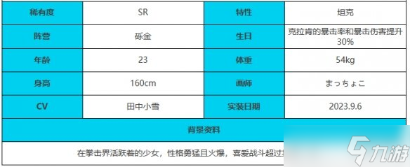 绯色回响凌烟角色介绍