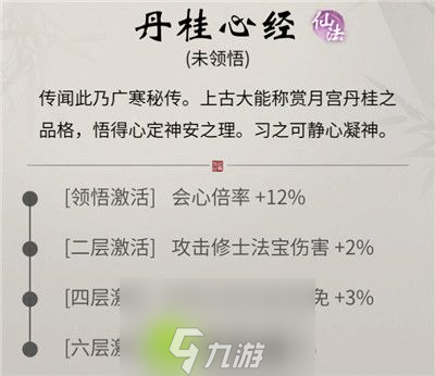 一念肖遥丹桂心经效果怎么样-一念肖遥丹桂心经效果介绍