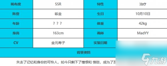 绯色回响勒菲斯角色介绍