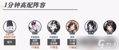《阴阳师》神代终局长线阵容搭配攻略