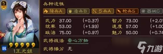 三国志战略版王元姬武将解析 魏国强力武将王元姬怎么样