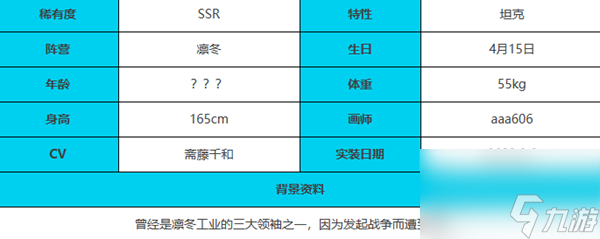 绯色回响尤利娅角色介绍