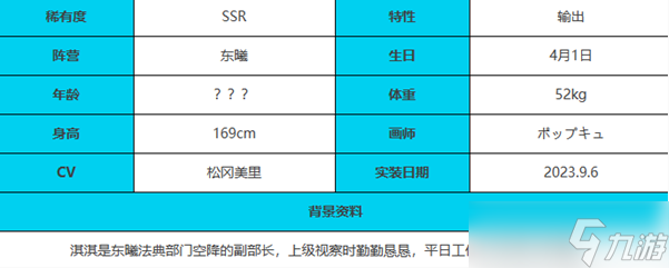 緋色回響淇淇角色介紹一覽