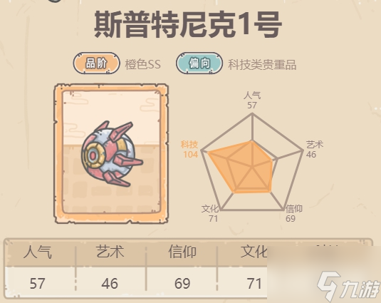 最强蜗牛斯普特尼克1号介绍 具体一览
