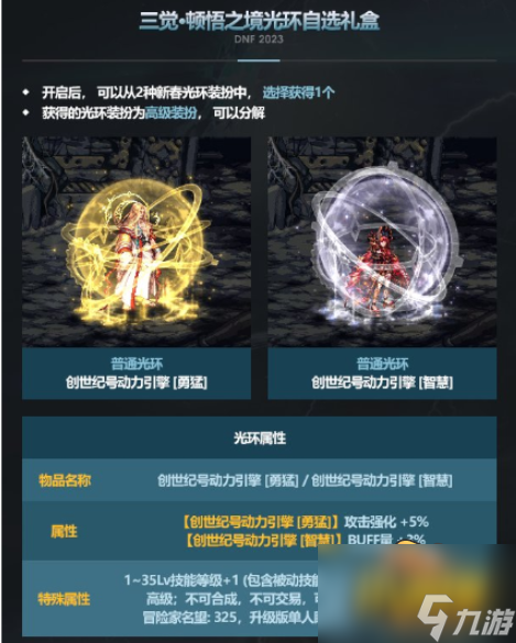 dnf2023春节光环属性介绍 dnf2023春节光环怎么样