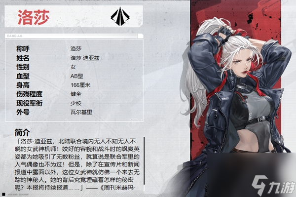 钢岚洛莎怎么样-钢岚洛莎人物技能介绍