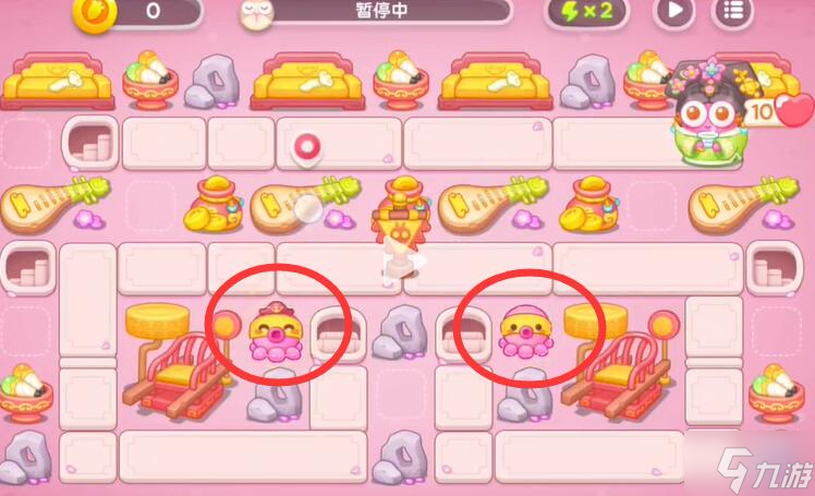 保卫萝卜4秋妃传第51关攻略