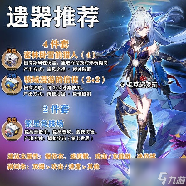 崩坏星穹铁道镜流出装与队伍搭配解析指南