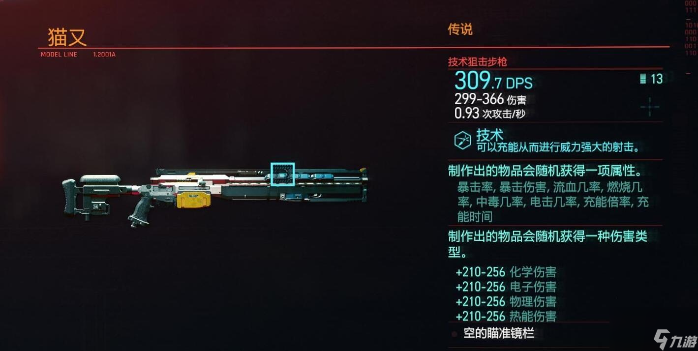 赛博朋克2077狙击步枪选择推荐