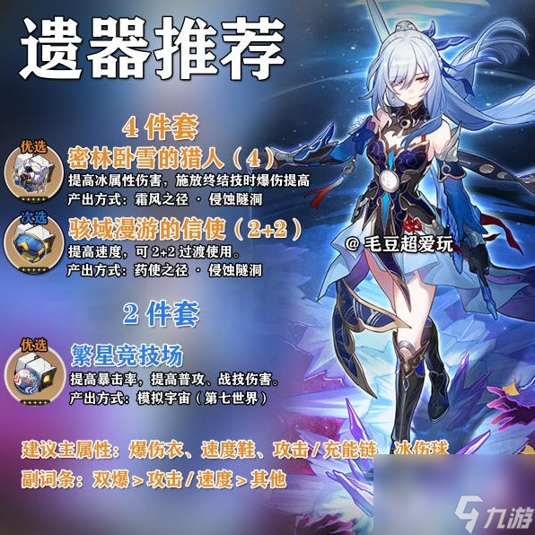 崩坏星穹铁道镜流出装与队伍搭配攻略