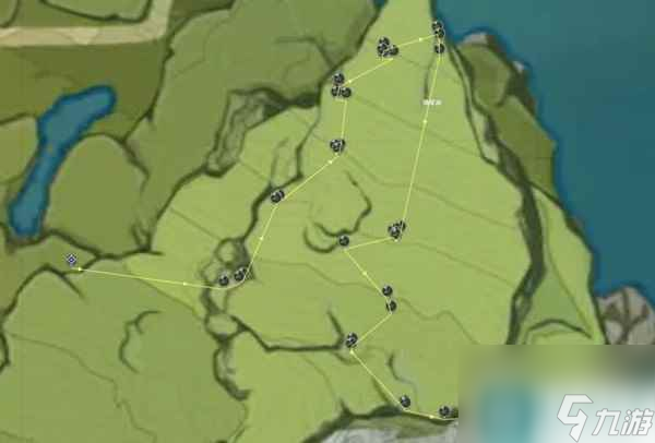 原神4.1版本塞西莉亚花采集路线介绍
