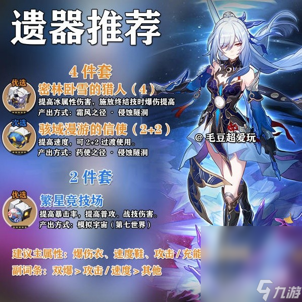 《崩坏星穹铁道》镜流出装与队伍搭配解析攻略