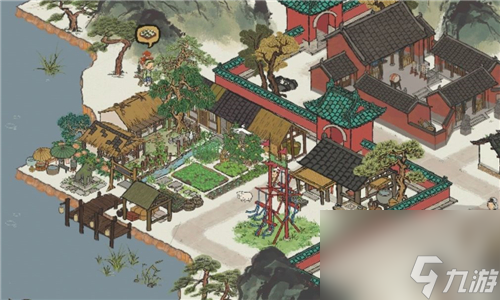 好看的布局图分享 江南百景图鸡鸣山最佳布局图