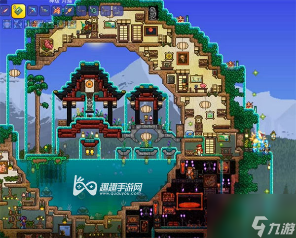 泰拉瑞亚家园设计图-好看的房子分享大全