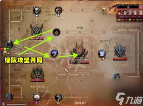 dnf巴卡尔困难绿队路线介绍