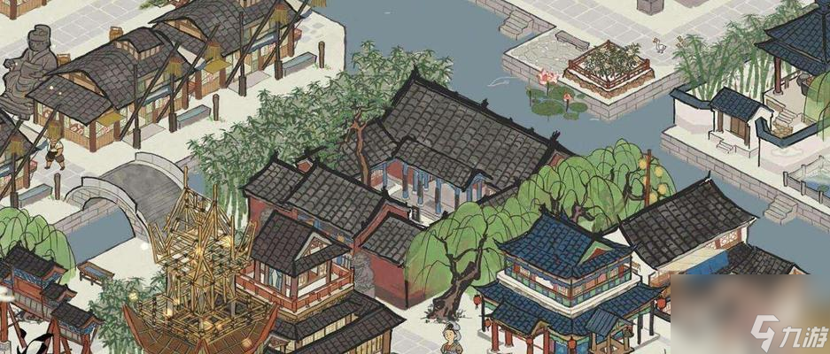 江南百景图千树梨花的建筑魅力（以游戏为主，探寻梨花带来的建筑效果）