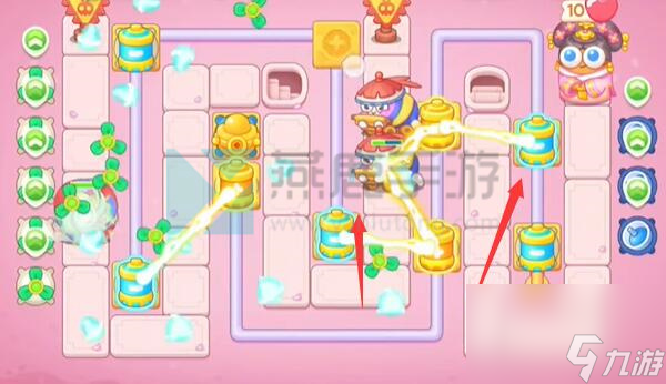 保卫萝卜4秋妃传第57关攻略-秋妃传第57关满星图文攻略
