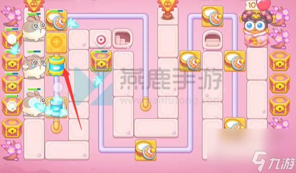 保卫萝卜4秋妃传第57关攻略-秋妃传第57关满星图文攻略