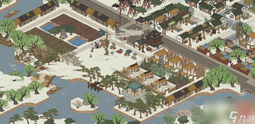 江南百景图建筑摆放介绍