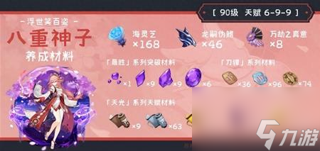 八重神子突破材料（原神八重神子突破材料獲取攻略）