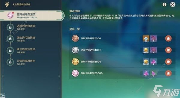 原神人生的波峰与波谷第一天怎么过 狂热的爆轰激波配队打法攻略
