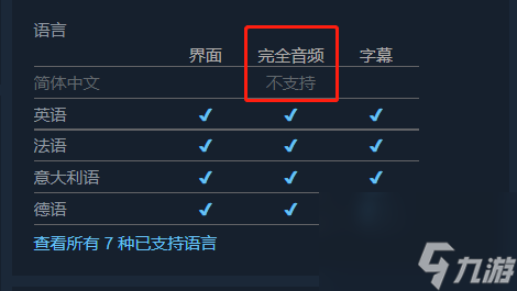 恶灵附身steam平台语言