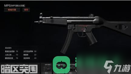 暗区突围MP5基础数据一览