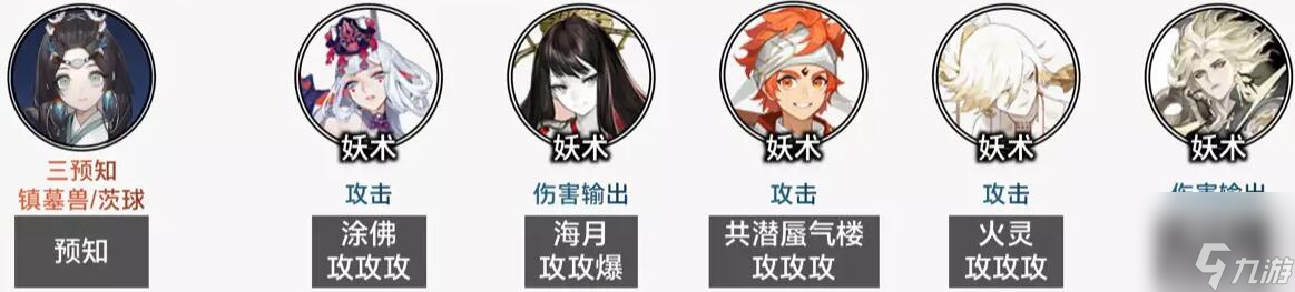 陰陽(yáng)師毀滅之戰(zhàn)陣容推薦