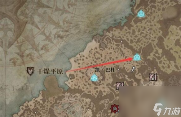 《暗黑破坏神4》狼头刷取方位