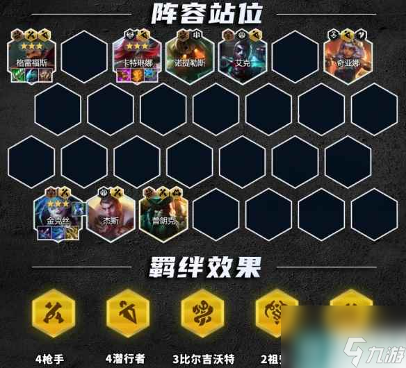 《云顶之弈》s9.5祖安枪刺阵容推荐