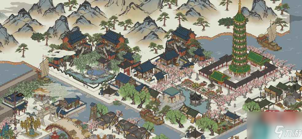 《江南百景图》人工湖布局推荐