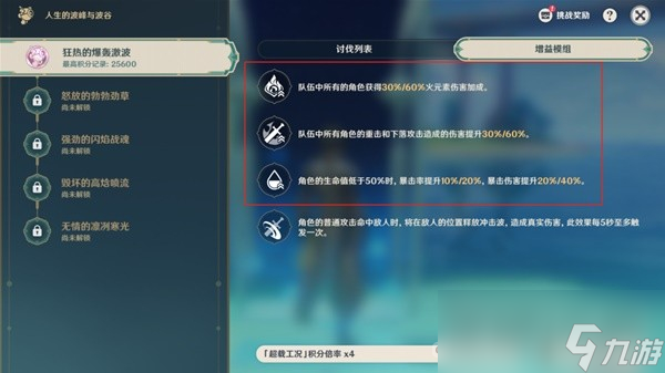 《原神》人生的波峰与波谷第一关攻略