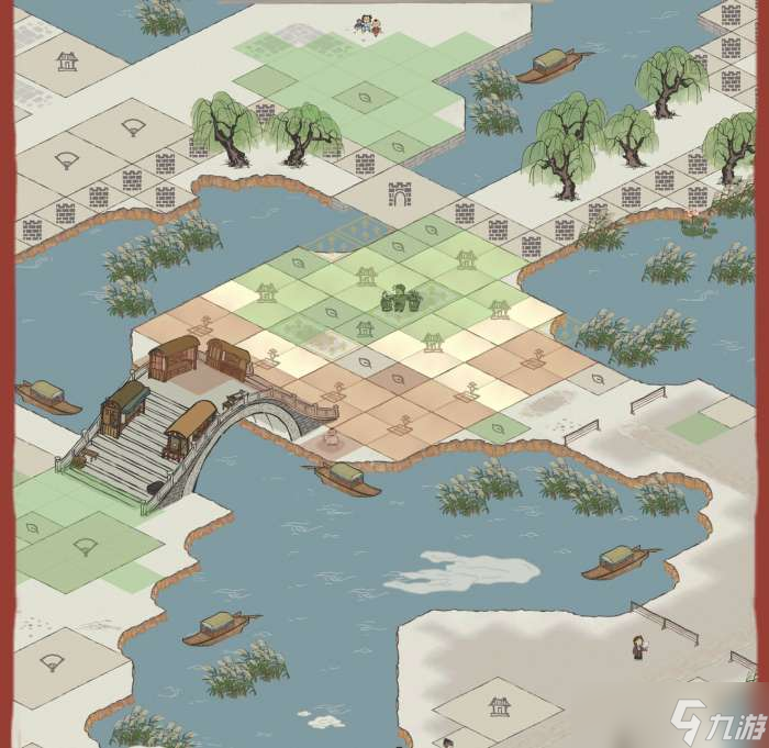 江南百景图白公狸怎么布局
