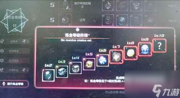 《猶格索托斯的庭院》快速提升煉金等級方法