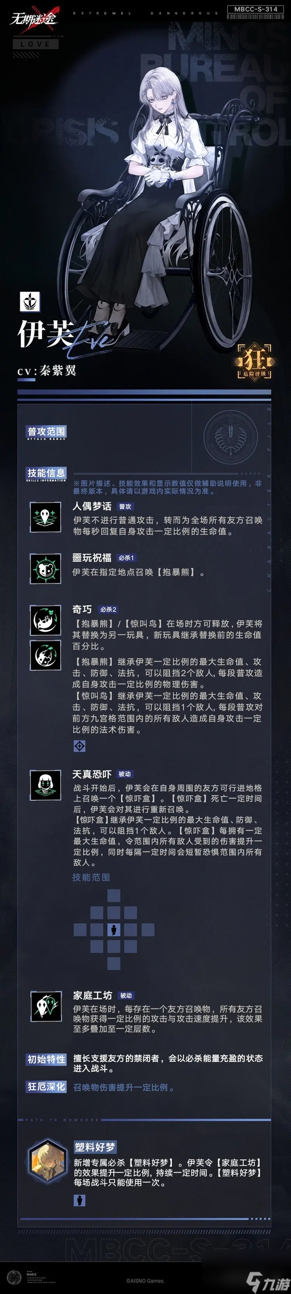 无期迷途伊芙角色介绍