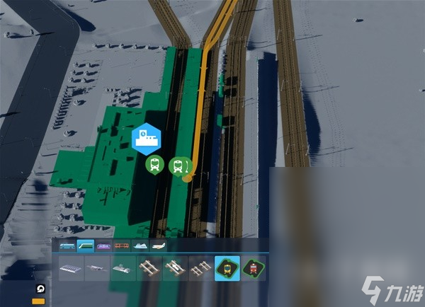 城市天际线2火车线路铺设教学