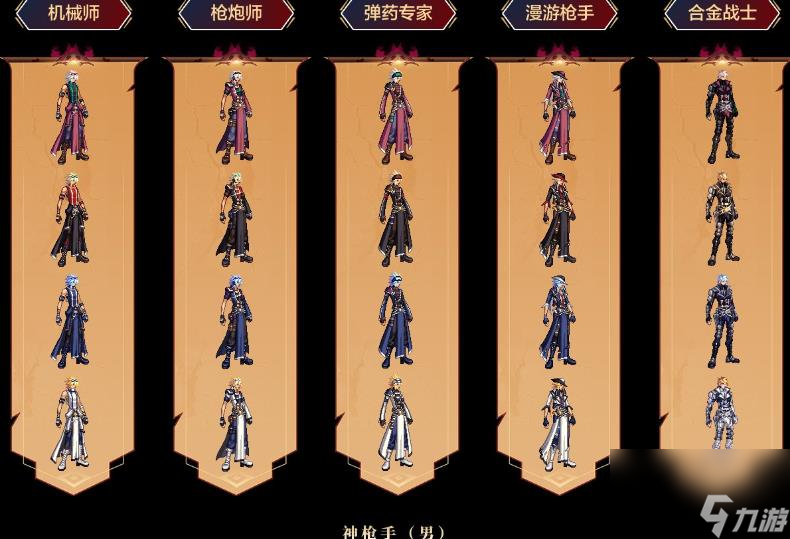 DNF—觉燃魂装扮全职业介绍