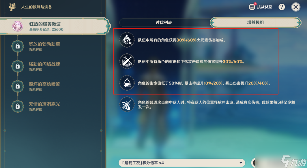 原神人生的波峰与波谷第一关怎么玩,原神人生的波峰与波谷第一关