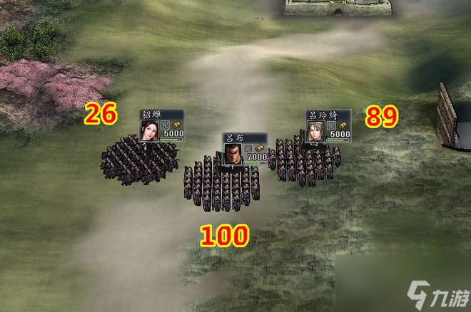 三国志11：游戏里一家三口组合盘点，总和武力值最高的并非吕布家