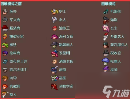泰拉瑞亚npc数量介绍