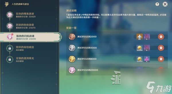 原神人生的波峰与波谷第三天满奖励阵容搭配指南