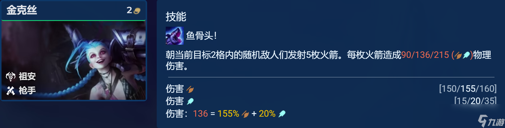 云顶之弈s9.5祖安枪刺阵容推荐
