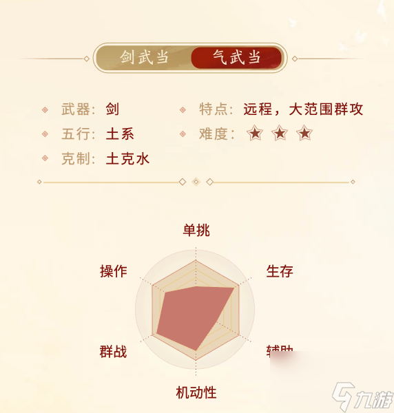 剑侠世界起源武当门派介绍