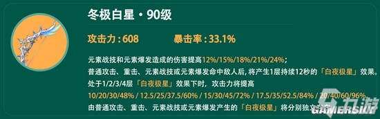原神V4.1温迪角色攻略分享