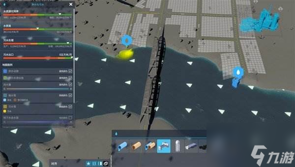 《都市天际线2》水路铺设方法 水路介绍