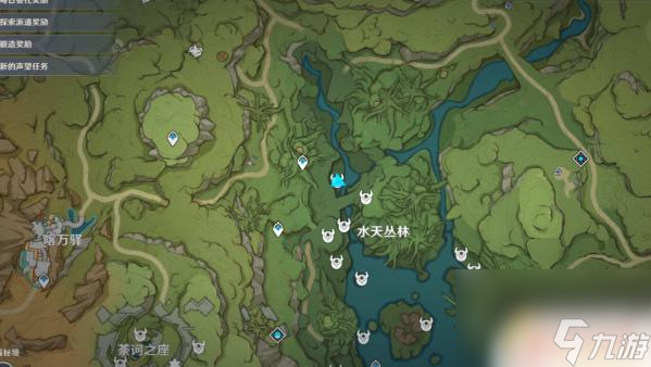 原神善见地探索100 原神善见地探索度百分百路线攻略