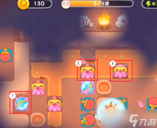 《保卫萝卜4》饿龙传说第39关全清通关速览